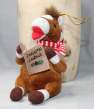 Kurt S. Adler Carolin&#39; Critter Christmas Plush Singing Horse Plush 5.5&quot; - £9.95 GBP