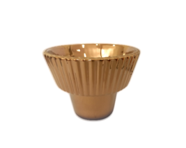 3 3/8&quot; Orthodox Ceramic Porcelain Gilded Votive Vigil Oil Lamp Replacement Cup - £9.38 GBP