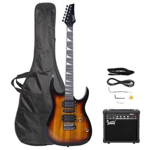 Glarry Electric Guitar 6 Strings Right Handed Practice  Set w/ Bag AMP - £113.46 GBP