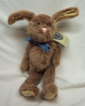 Vintage 1988 Boyds Livingston Brown Bunny Rabbit 11&quot; Plush Stuffed Animal Toy - £43.52 GBP