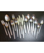 17 pc Set Vintage Imperial International Stainless Florentine Floral For... - £62.27 GBP