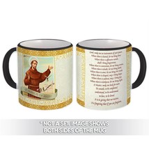 San Francis of Assisi : Gift Mug Catholic Religious Saint - $15.90