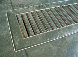 Chameleon Tile Floor Vent Registers 3 x 10 Thickness 1/2 - $1,888.52 MXN
