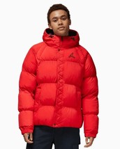 Air Jordan Essentials Puffer Jacket Red Black DQ7348-612 Men&#39;s Sizes L-3XL - £109.41 GBP