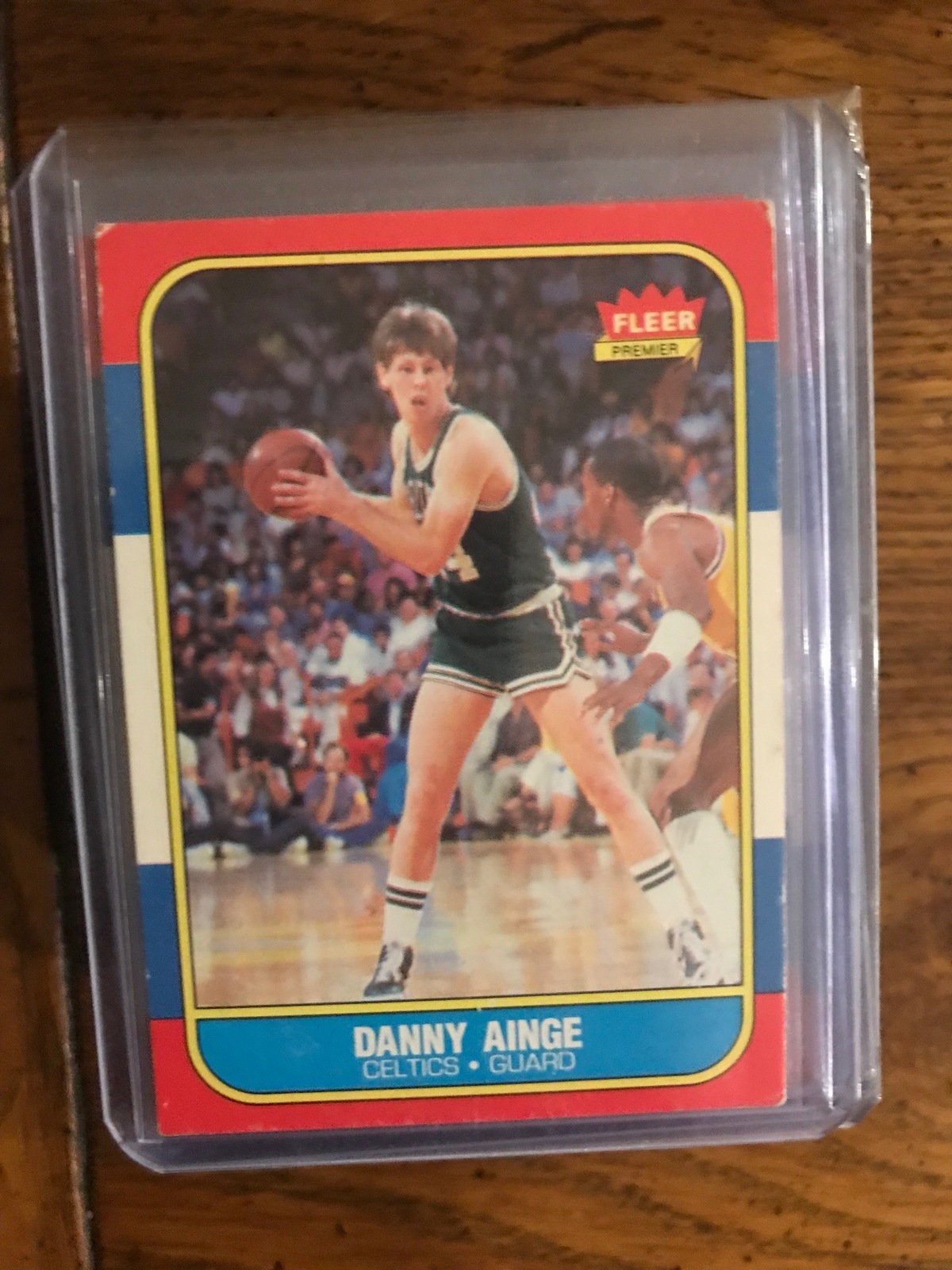 Primary image for Danny Ainge 1986 Fleer Basketball Card   (01233)