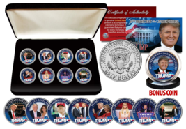 The Greatest DONALD TRUMP 45th President US Coin Set Ever Assembled * MU... - $56.06