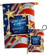 Independence Since 1776 - Impressions Decorative Flags Set S137219-P3 - £45.12 GBP