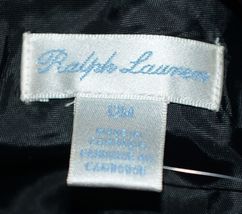 Ralph Lauren Black Red White Plaid Dress Bloomers 2 Piece Set 12 Month image 3