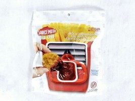 New! Saucemoto Red Dip Clip In-Car Sauce Holder For Ketchup &amp; Dipping Sa... - £10.22 GBP