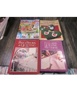4 Vintage Better Homes &amp; Gardens Quilt Books Patchwork Patterns Variety Lot - £19.46 GBP