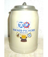 Hacker Pschorr Munich lidded 0.5L German Beer Stein - £15.94 GBP