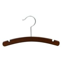 Only Hangers Walnut Wooden Baby Hanger 10&quot; (100) - £34.51 GBP+