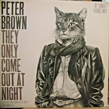 Peter Brown-They Only Come Out At Night-Lp-1984-NM/EX   12&quot; Single - £7.91 GBP