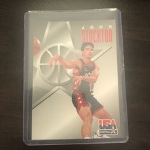 1996 Fleer/SkyBox/TEXACO JOHN STOCKTON DREAM TEAM II USA Basketball Card... - $1.25