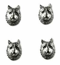 Husky Tuxedo Shirt Studs - $13.73