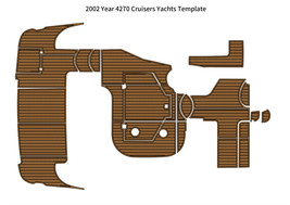 2002 Cruisers Yachts 4270 Swim Platform Cockpit Pad Boat EVA Foam Teak Floor Mat - £1,569.89 GBP