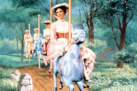 Mary Poppins Julie Andrews classic merry-go-round scene 18x24 Poster - £18.97 GBP
