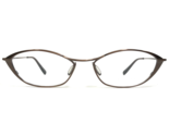 Oliver Peoples Eyeglasses Frames Liliana MC Brown Cat Eye Full Rim 53-16... - $116.86