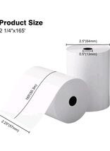 50 GOLDEN WIND Thermal Receipt Rolls, 2 ¼&quot; x165&#39; Cash Register/POS Recei... - €17,09 EUR