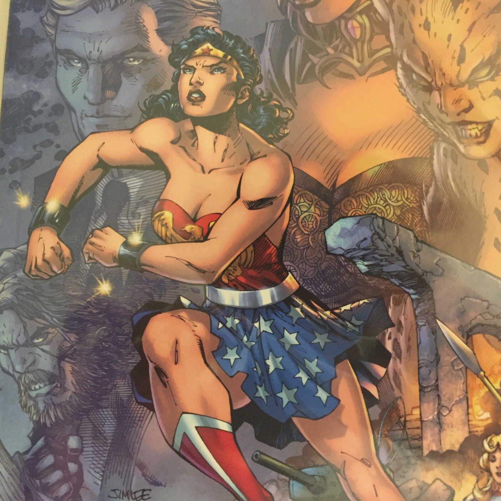 2020 DC Comics Wonder Woman #750 Jim Lee Torpedo Comics Variant Cover A Item image 3
