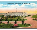 Lindbergh Hangar Shushan Airport New Orleans LA UNP Linen Postcard V3 - $4.90
