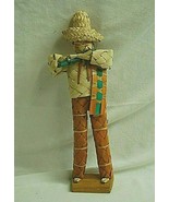 Old Vintage 11&quot; Handmade Mexican Doll Made from Palm Fronds Material Mul... - £10.11 GBP