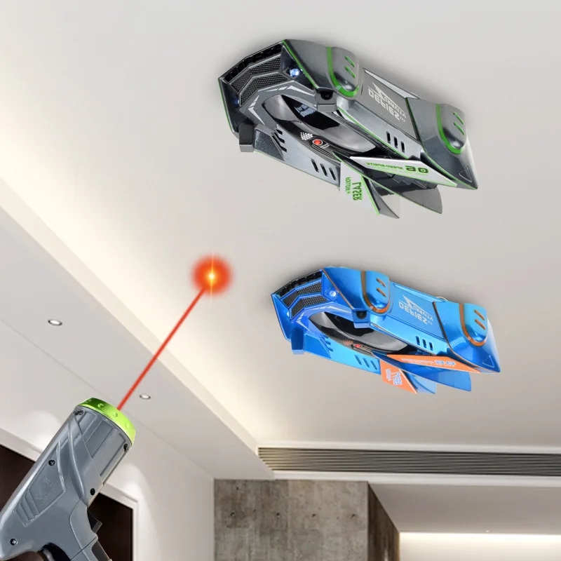 Rc Car Infrared Laser Stunt Tracking Wall Ceiling Climbing Light Remote ... - £22.56 GBP