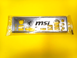 BRAND NEW MSI E21-7B25010-C22 GAMING MOTHERBOARD SHIELD BACK PLATE STAIN... - $12.40