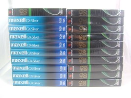 Mixed Lot of 20 New Sealed T-120 6 Hour Blank VHS Cassette Tapes Maxell Fujifilm - £59.31 GBP