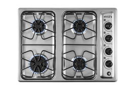 ABBA CG-401-3-EE - Gas Cooktop 4 Burners Table Top with Aluminum Burners
