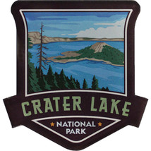 Crater Lake National Park Acrylic Magnet - £5.20 GBP