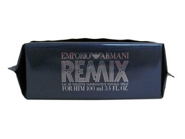 EMPORIO ARMANI REMIX FOR HIM 3.4 oz / 100 ML Eau De Toilette Spray SEALED - £59.91 GBP