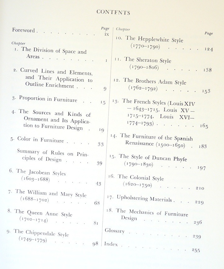 Period Furniture Design Construction Gottshall book collecting antique woodworki Item image 2