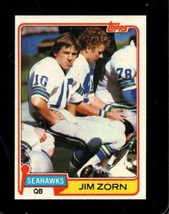 1981 TOPPS #125 JIM ZORN NM SEAHAWKS *INVAJ752 - $3.43