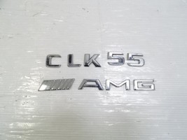 Mercedes W209 CLK55 emblem set, on trunk lid CLK55 AMG - $17.99