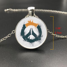 Overwatch Logo Video Game Gamer Gaming Necklace Pendant Jewelry Art Gift Gifts - £7.02 GBP