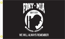 911 FDNY MIA Flag - 3x5 Ft - $17.99