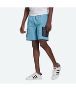 Adidas GN2342 Adventure Woven Cargo Shorts Hazy Blue ( L ) - $2,211.36 MXN