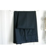 Men&#39;s Dress Pants Navy Pin Stripe w34 L31 Marks &amp; Spencer exc. cond. - £12.44 GBP