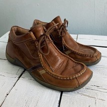 Steve Madden Mend Chukka Boots Shoes Size 8.5 Brown Lace Up Leather Norm... - £19.79 GBP