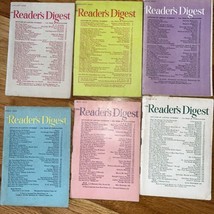1948 Reader&#39;s Digest Magazines Lot Of 6 Issues - £12.64 GBP