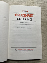 Vintage 1975 Rival Crock-Pot Cooking Cook Book - hardcover image 2