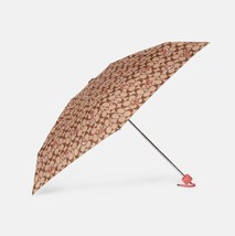 COACH UV Protection Mini Umbrella In Signature Dancing Kitten Print NEW W TAG - £54.13 GBP