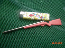 Vintage Soviet Russian Ussr Gun Shape Roller Ball Pen about 1970 - $55.74