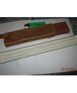 Vintage Soviet Russian Ussr  Logarithmic Wood Sliding Rule 1976 Missing ... - $9.30 CAD