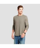 Men Crew Heavyweight Long Sleeve Standard Fit T-shirt Goodfellow &amp; Co Sz... - $10.55 CAD