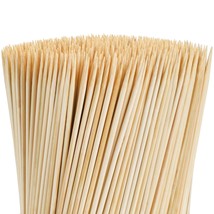 1000 Pack Natural Bamboo Skewer Sticks, Bamboo Bbq Appetizer Skewers For Grillin - £28.20 GBP
