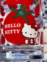 2008 Vintage Sanrio Hello Kitty Classic Water Glass/Cup set of 2 - $75.90