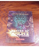 Master of Orion II, Battle at Antares PC Game Instruction Manual - £7.13 GBP