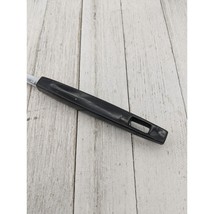 Vintage Heuck Meat Utility Fork Black Handle 11 1/2&quot; Chrome - £7.94 GBP